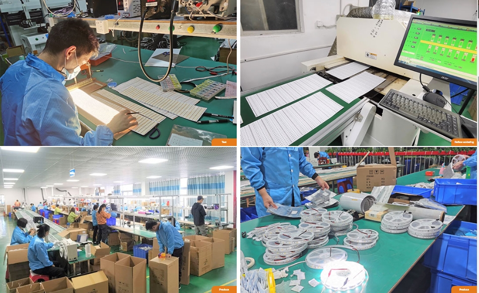 Optoelektronik Guoye mengawal kualiti jalur cahaya LED